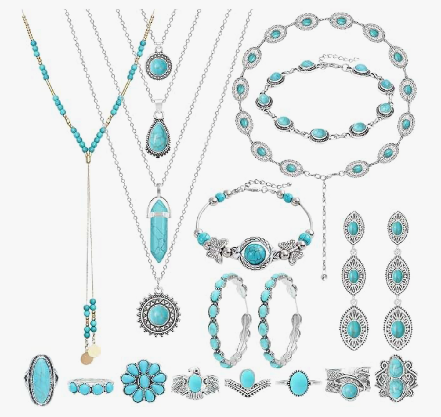 BlueStone Jewelry Set ( Clearance Sale)