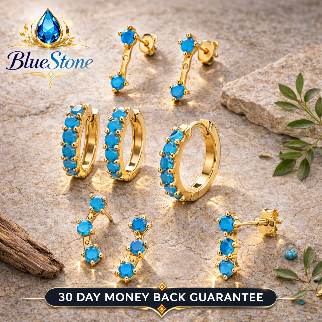 3 Set Gold Plated earrings