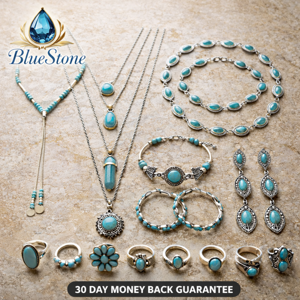 BlueStone Jewelry Set ( Clearance Sale)