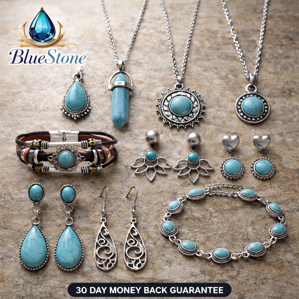 BlueStone Jewelry Set ( Clearance Sale)