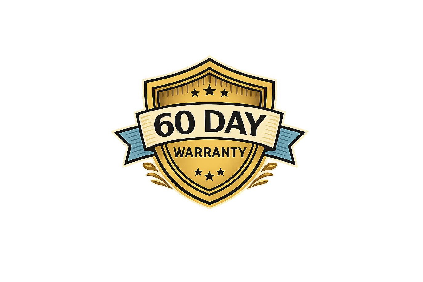 + 60 Day warranty