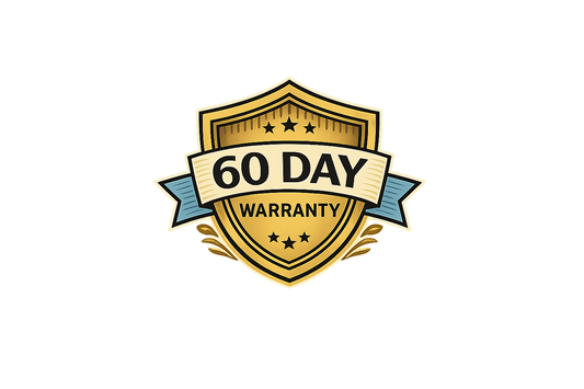 + 60 Day warranty