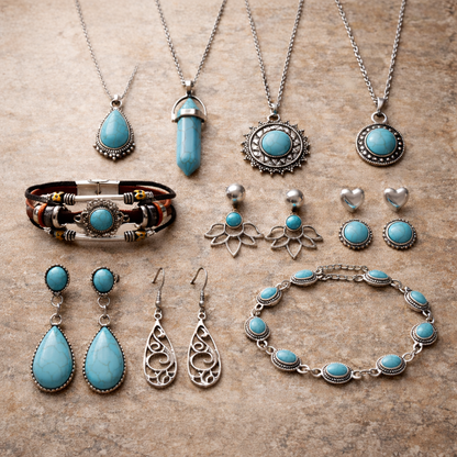 BlueStone Jewelry Set ( Clearance Sale)