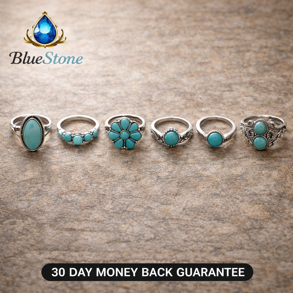 Turquoise Ring Set