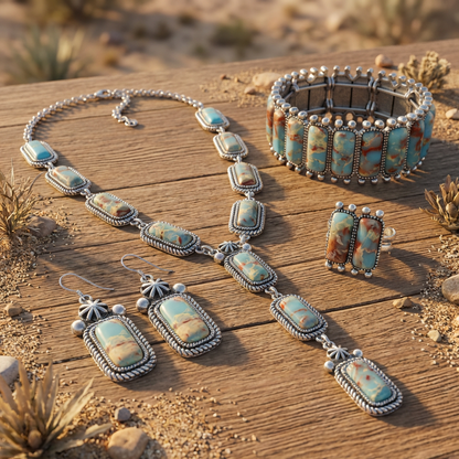 BlueStone Jewelry Set ( Clearance Sale)