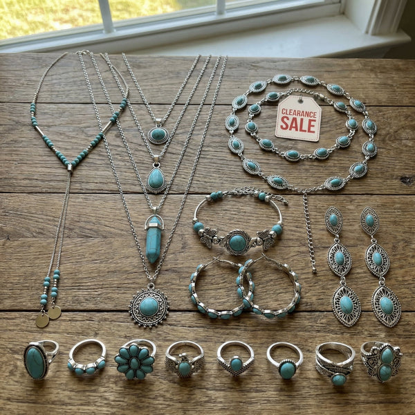 BlueStone Jewelry Set ( Clearance Sale)